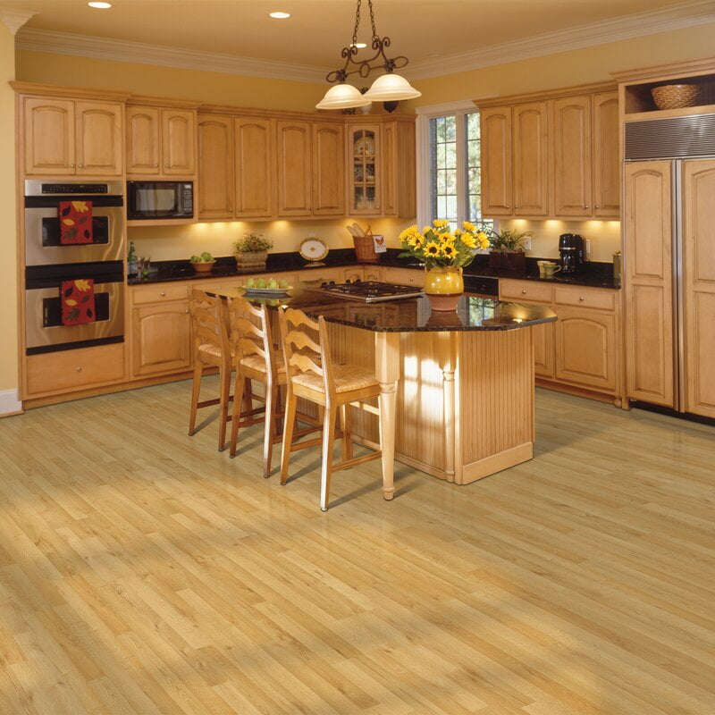 Kitchen wood flooring
