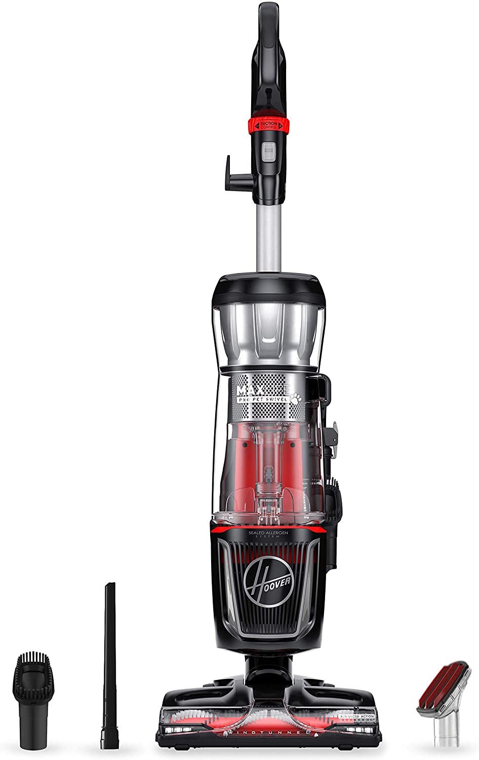 Best Pet Hair Vacuums: Hoover MAXLife Pro Pet Swivel HEPA Media Vacuum Cleaner
